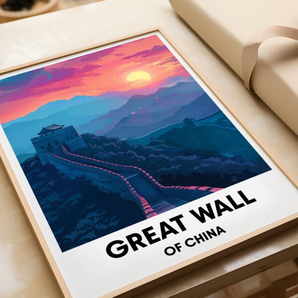 Great Wall of China Travel Print