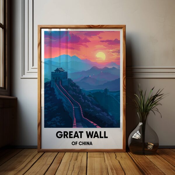 Great Wall of China Travel Print