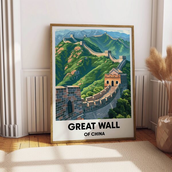 Great Wall of China Travel Print