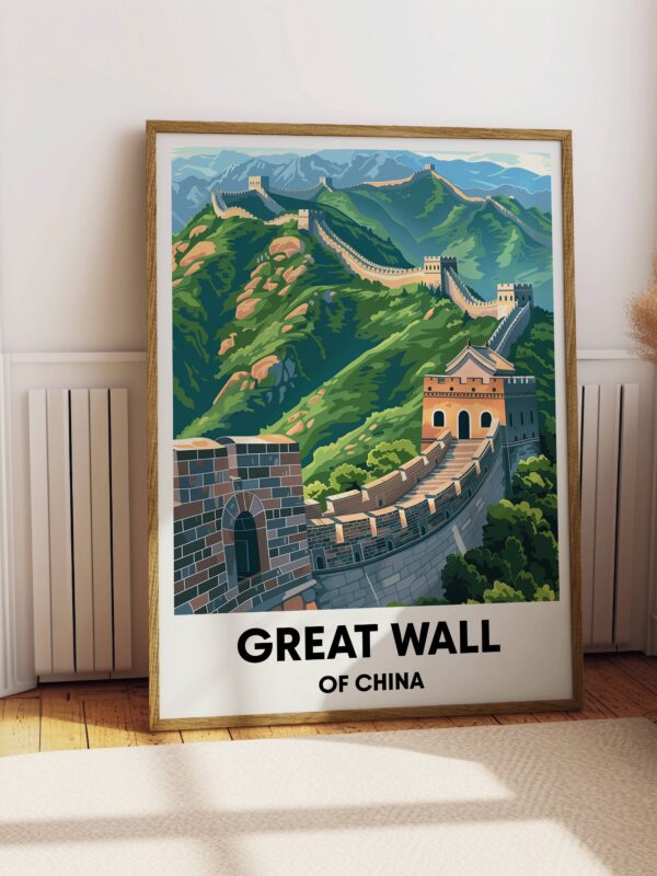 Great Wall of China Travel Print