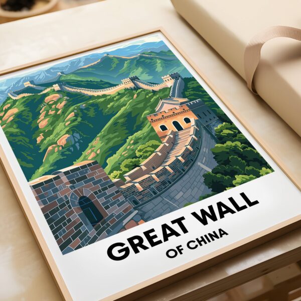 Great Wall of China Travel Print