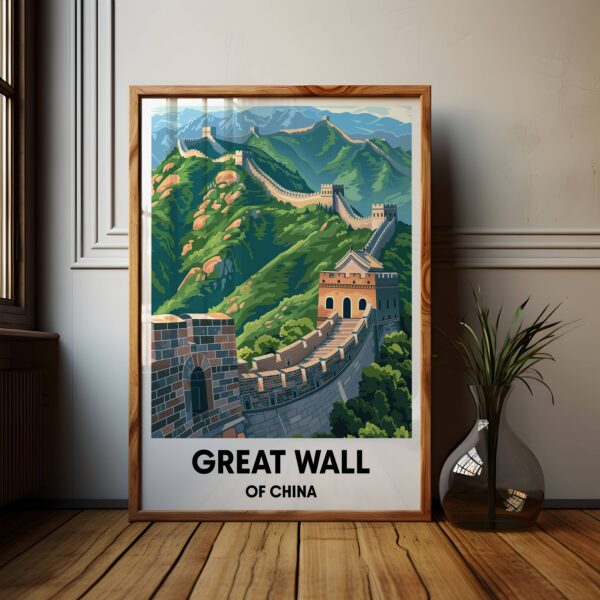 Great Wall of China Travel Print