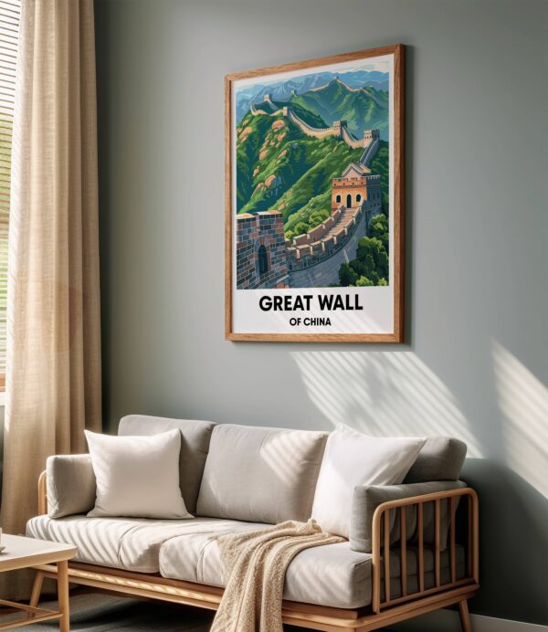 Great Wall of China Travel Print