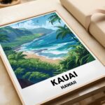 Kauai Hawaii Travel Print