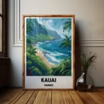 Kauai Hawaii Travel Print