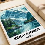 Kenai Fjords National Park Travel Print