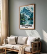 Kenai Fjords National Park Travel Print