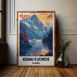 Kenai Fjords National Park Travel Print