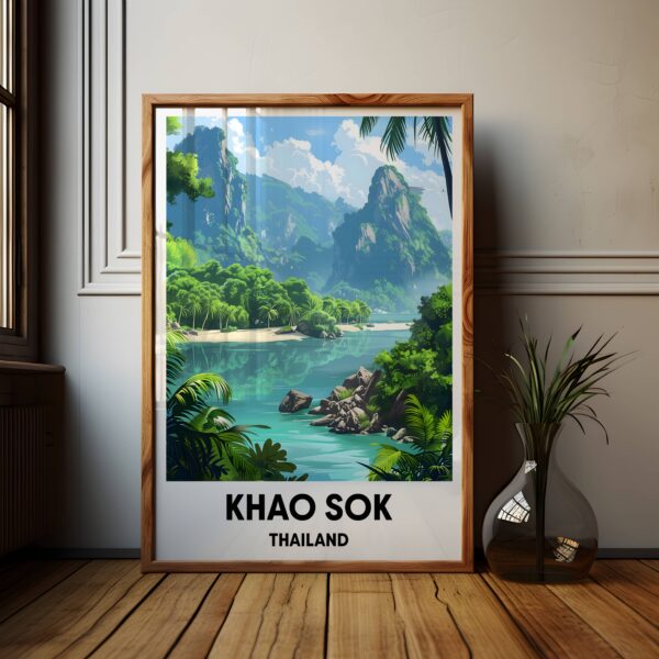 Khao Sok Travel Print