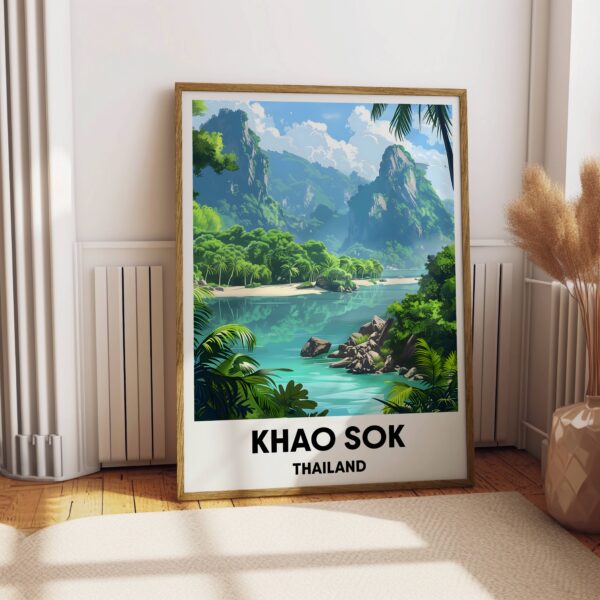 Khao Sok Travel Print