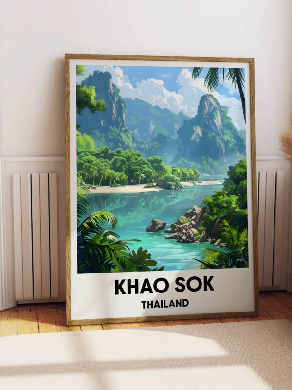 Khao Sok Travel Print