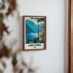 Lake Como Travel Print