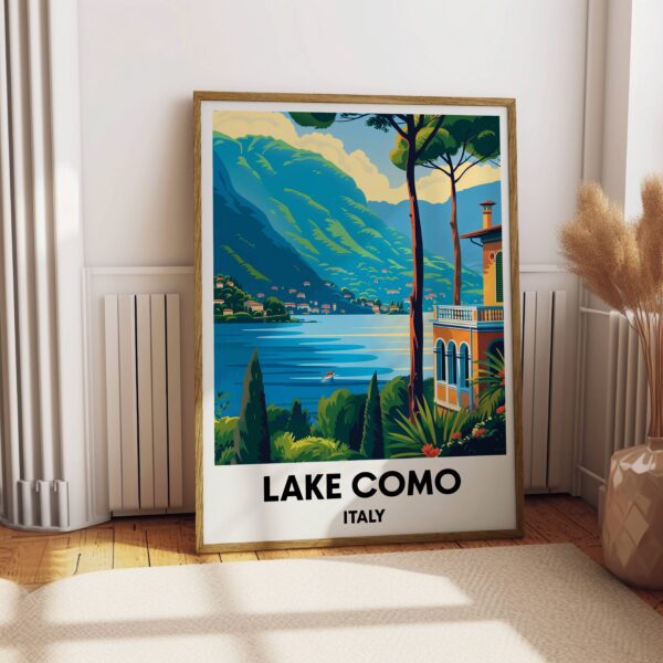 Lake Como Travel Print