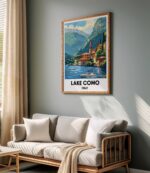 Lake Como Travel Print