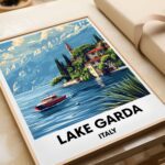 Lake Garda Travel Print