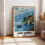 Lake Garda Travel Print