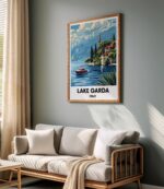 Lake Garda Travel Print