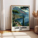 Lake Garda Travel Print