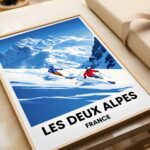 Les Deux Alpes Travel Print