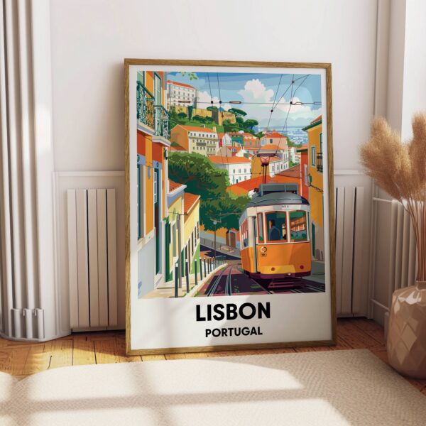 Lisbon Travel Print