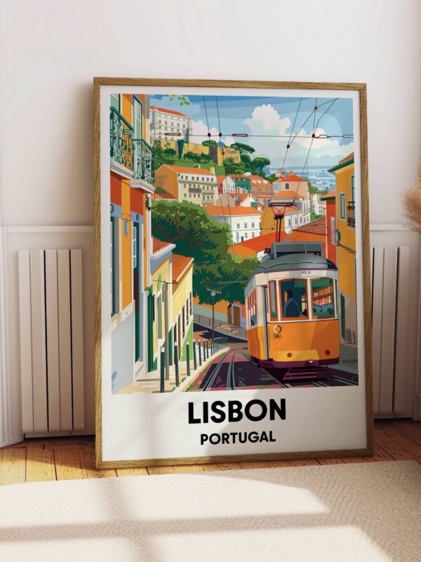 Lisbon Travel Print