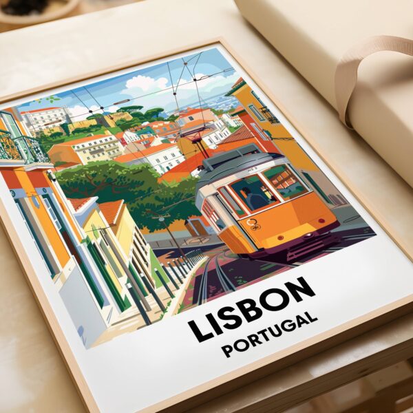 Lisbon Travel Print