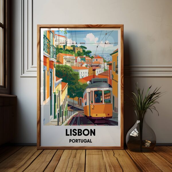 Lisbon Travel Print