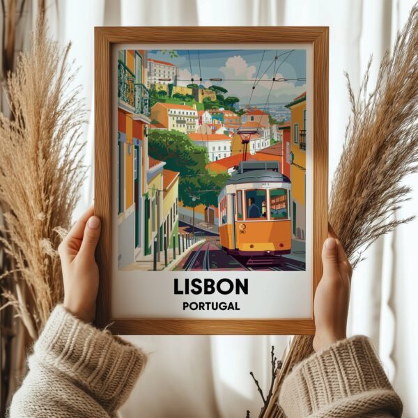 Lisbon Travel Print