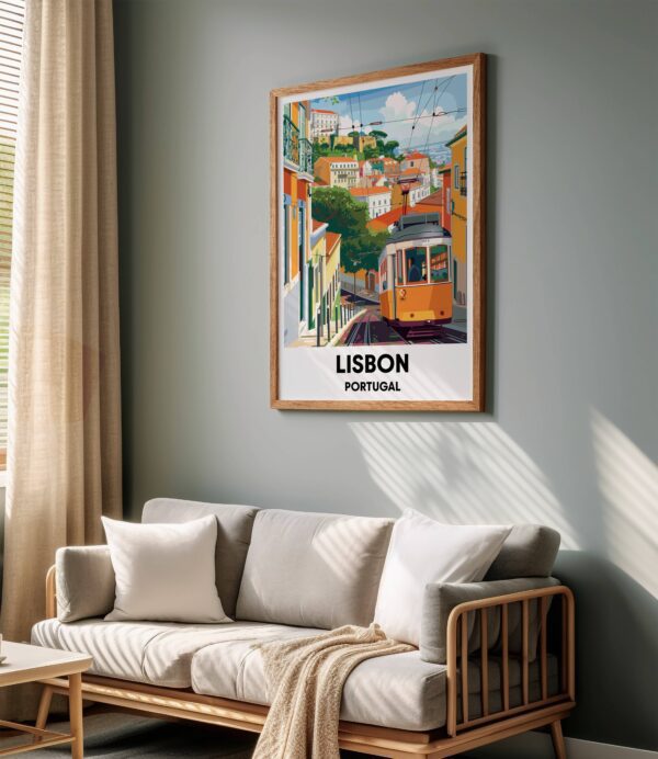 Lisbon Travel Print