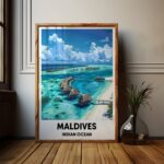 Maldives Travel Print