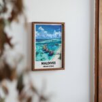 Maldives Travel Print