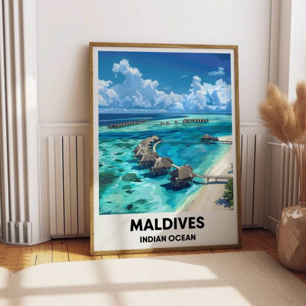 Maldives Travel Print