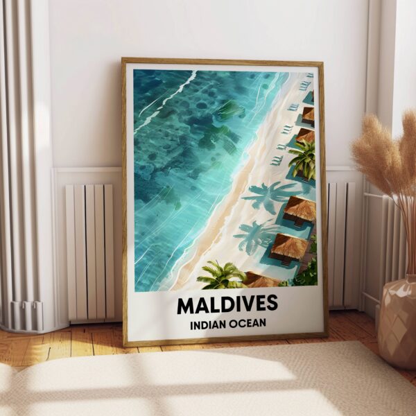 Maldives Travel Print