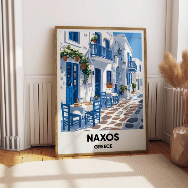 Naxos Travel Print