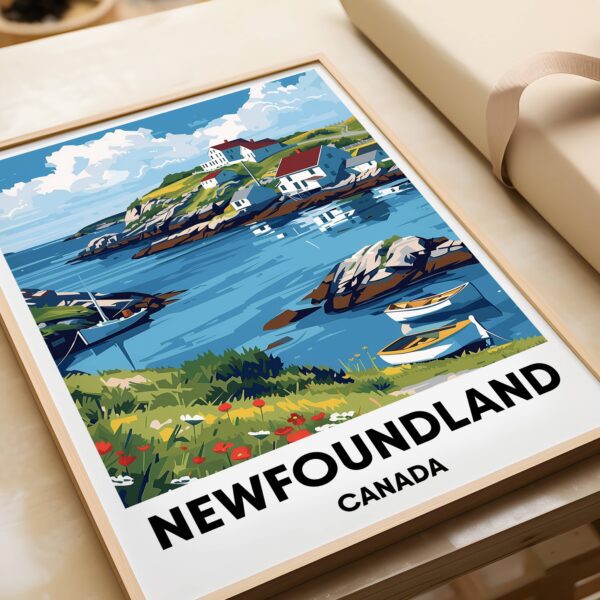 Newfoundland Travel Print