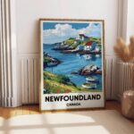 Newfoundland Travel Print