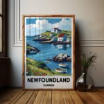 Newfoundland Travel Print