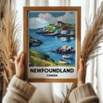 Newfoundland Travel Print