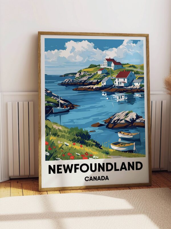 Newfoundland Travel Print