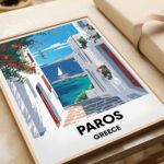 Paros Travel Print