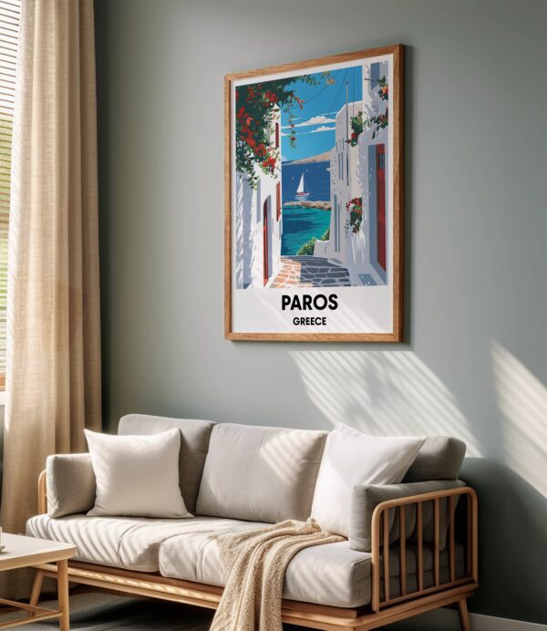 Paros Travel Print