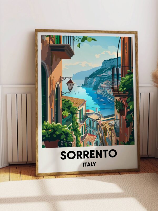 Sorrento Travel Print