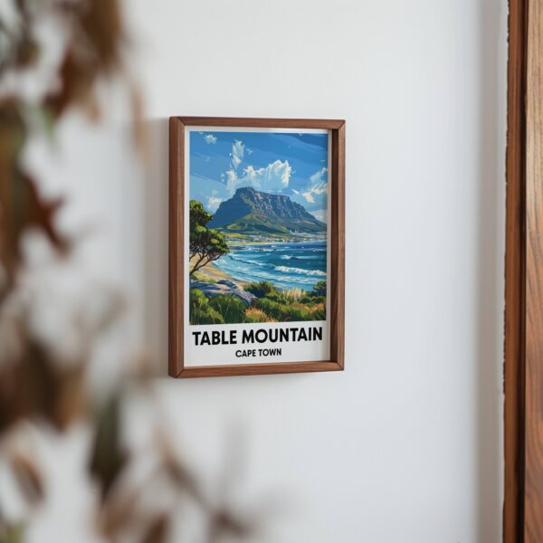 Table Mountain Cape Town Print