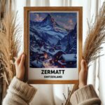 Zermatt Travel Print