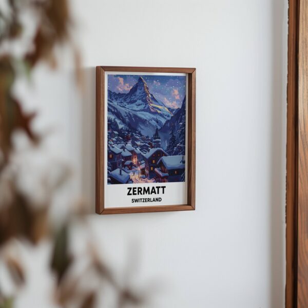 Zermatt Travel Print