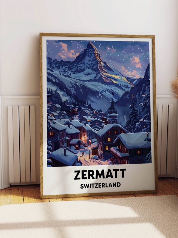 Zermatt Travel Print